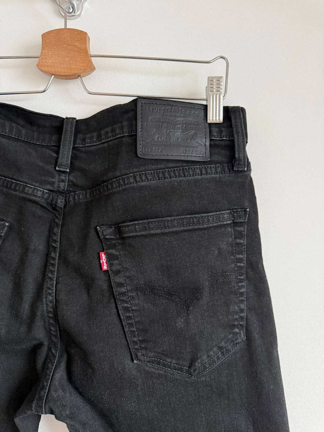 리바이스(Levi's) 프리니엄 블랙 데님 상품이미지5