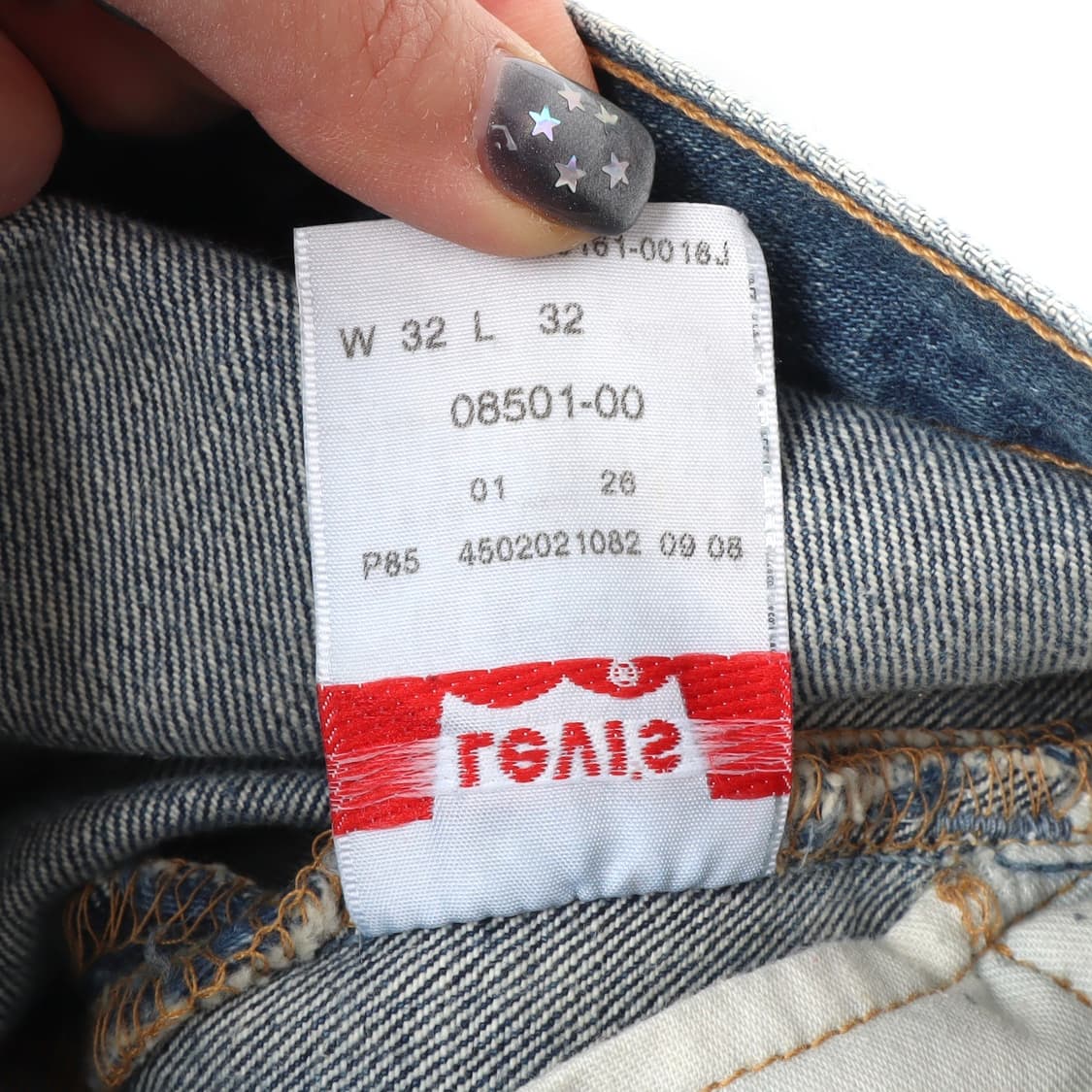 리바이스 501 스트레이트 레그 버튼플라이 데님팬츠 상품이미지10