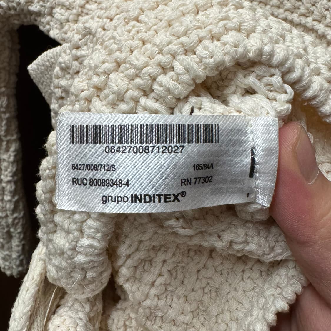 자라 크로쉐 니트 가디건  상품이미지3