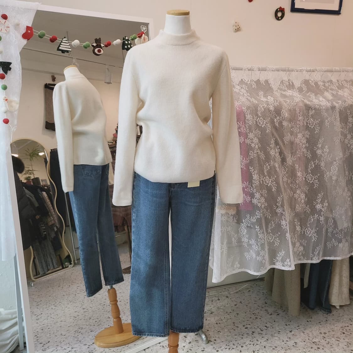 Renoma 울캐시블렌드 니트 상품이미지7