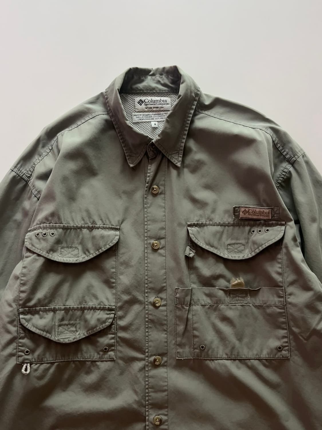 컬럼비아 PFG 셔츠 S 상품이미지3