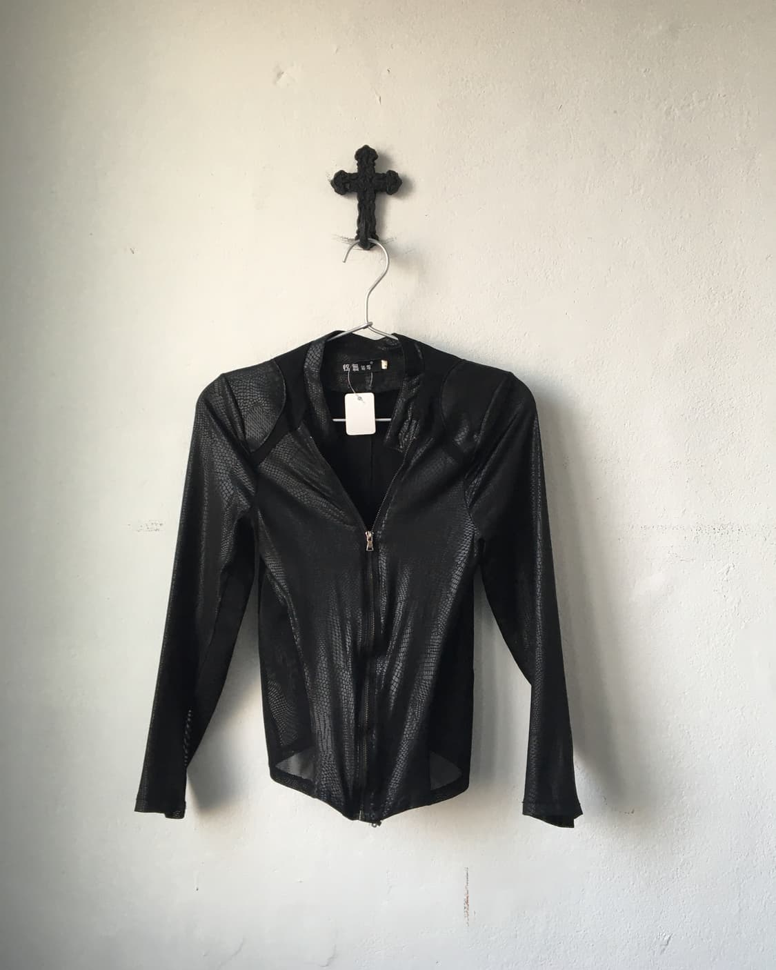 Python pattern slim fit jacket 상품이미지2