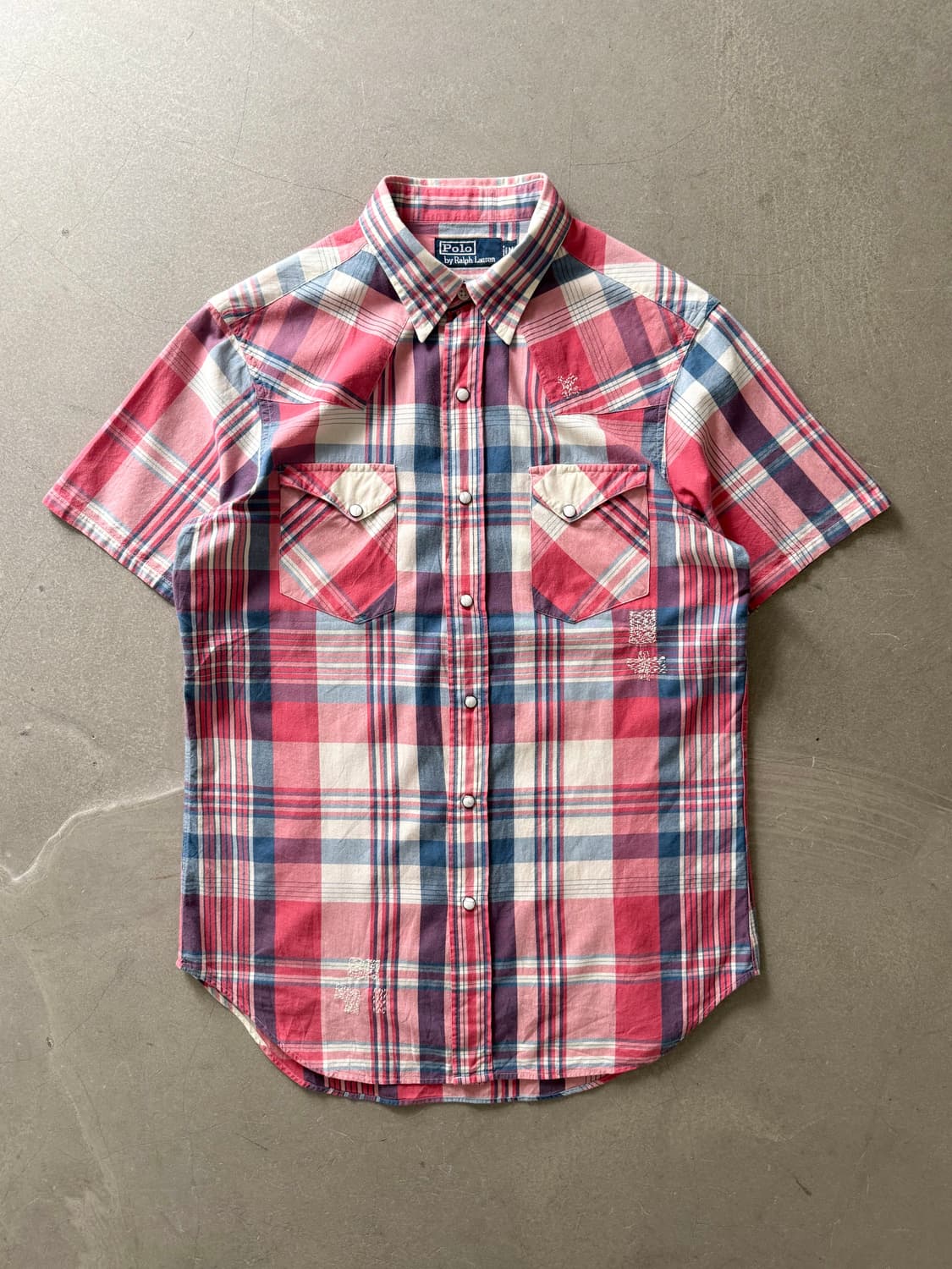 Polo Ralph Lauren Plaid Western Shirt 상품이미지1