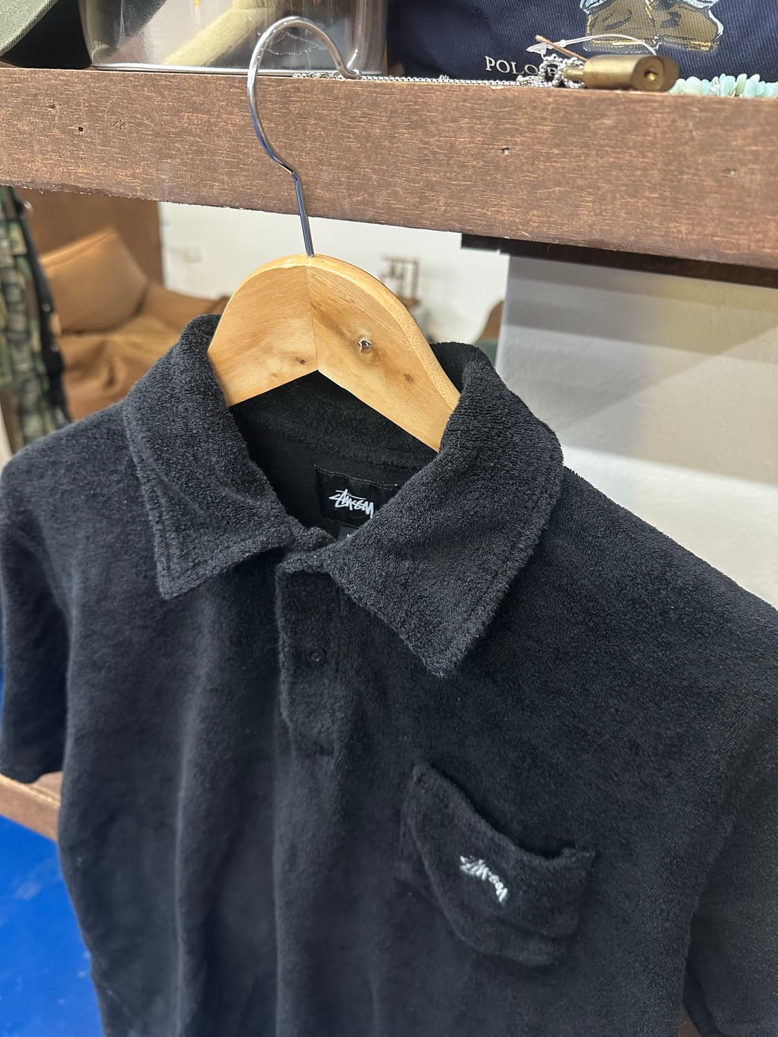 Stussy 스투시 테리코튼 반팔 카라티 상품이미지6
