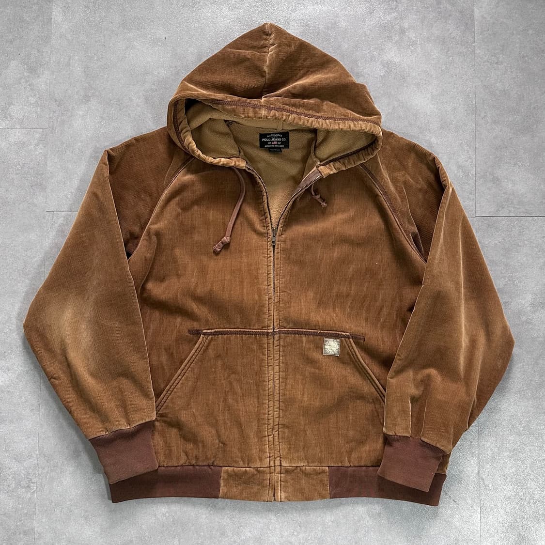 폴로 진스 브라운 코듀로이 후드 자켓 (va.72) 상품이미지1