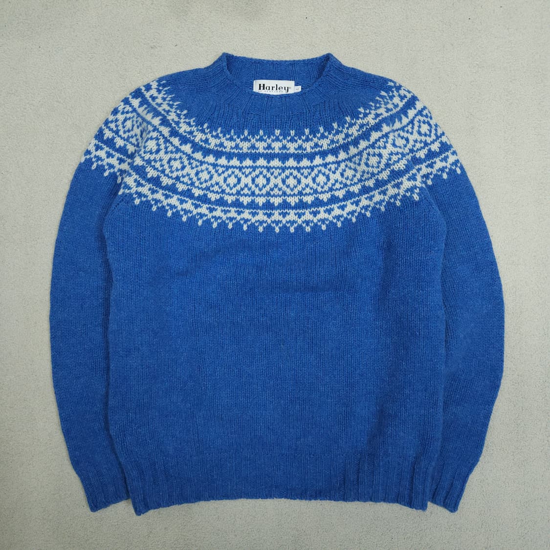 할리오브스코틀랜드 페어아일 요크 스웨터 L 상품이미지1