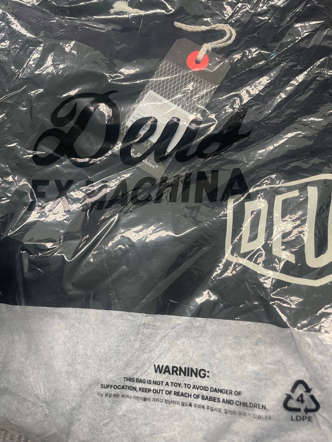 데우스 서울 긴팔 블랙 L 새상품  상품이미지2