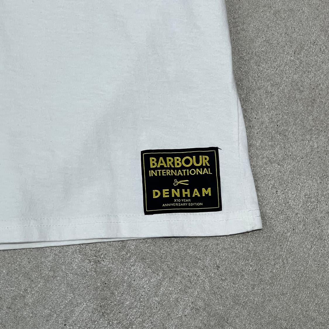 바버x덴햄 프린팅 반팔티 s10277 상품이미지6