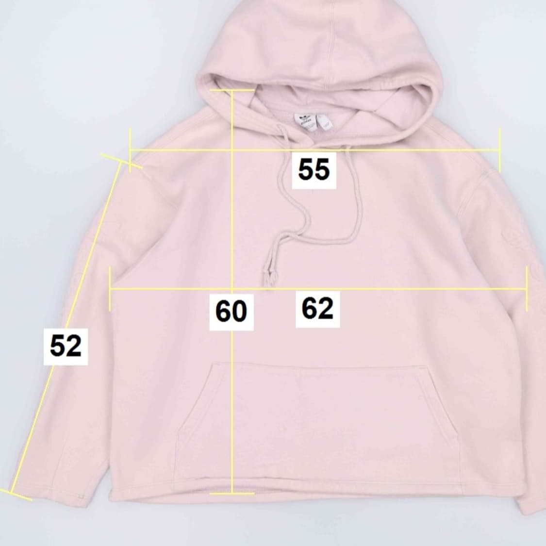 [L] 아디다스 우먼 오버핏 후디 스웻셔츠 후드티 3999 상품이미지10