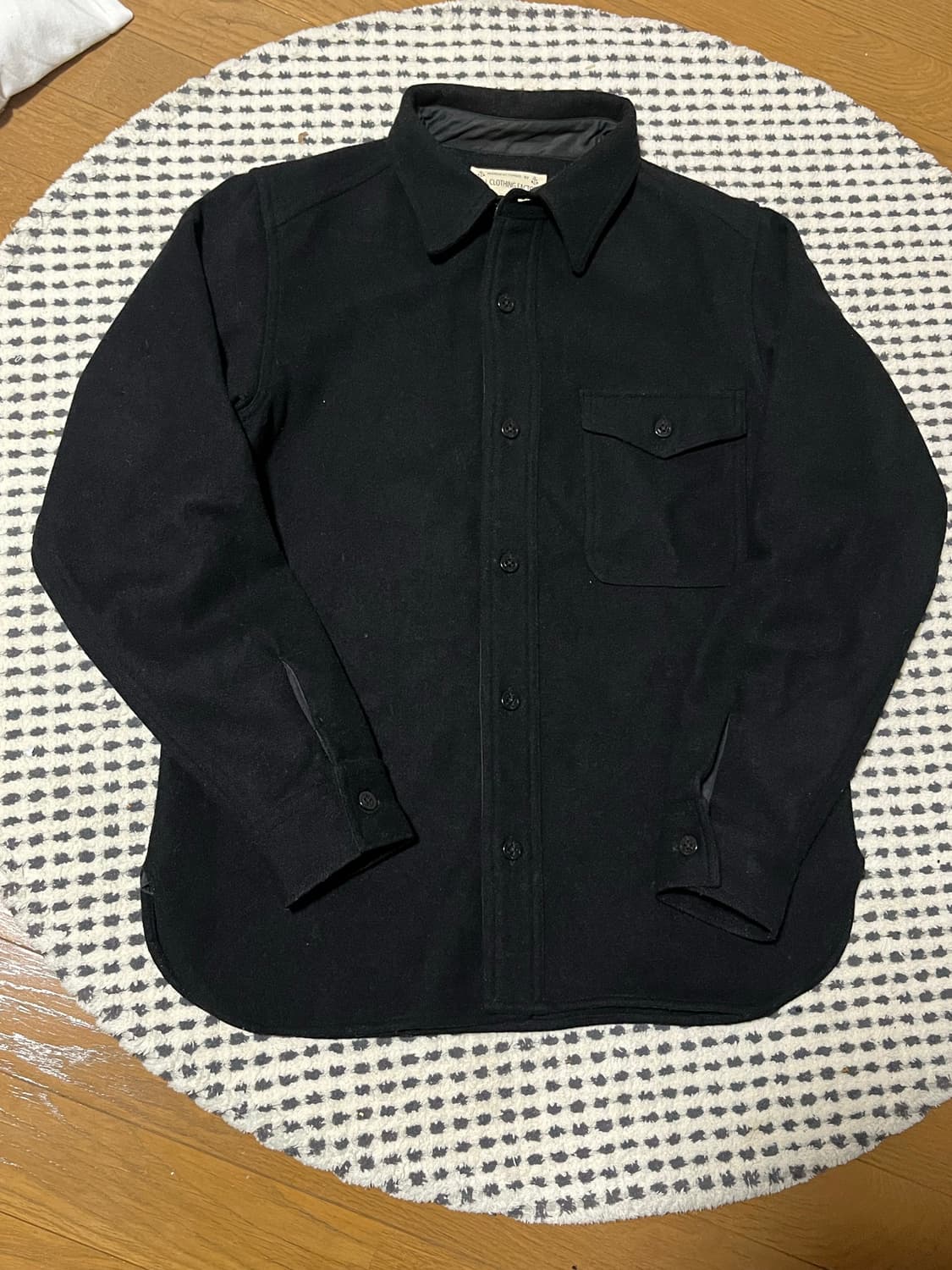 [36] 풀카운트 CPO NAVY 울 셔츠 상품이미지1