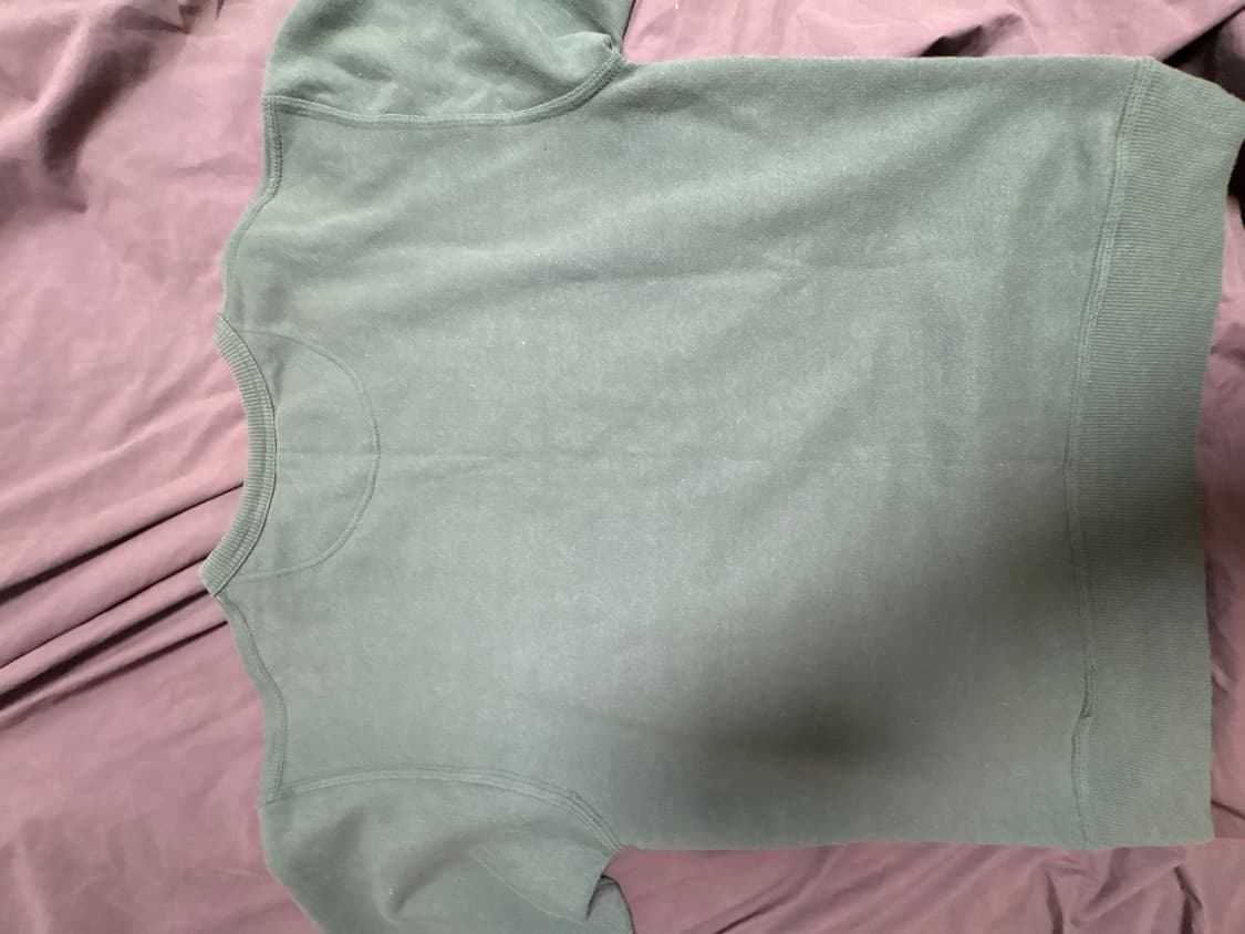 챔피언 맨투맨 그린 상품이미지3