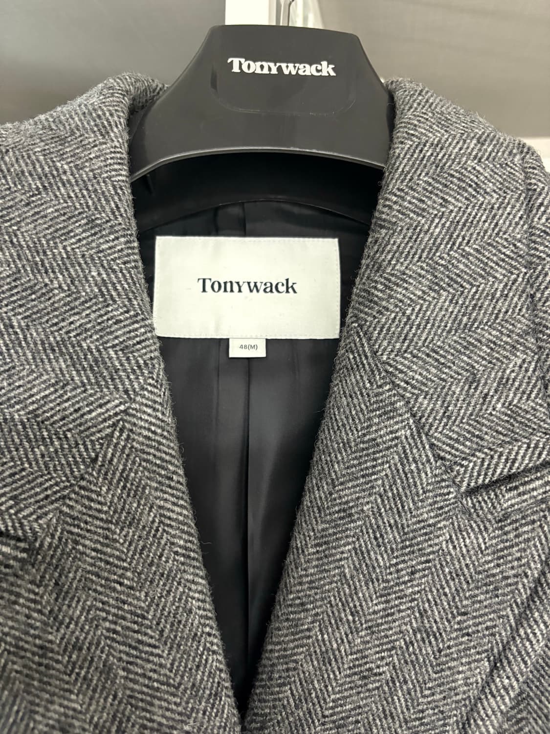 토니웩 헤링본 코트 M size 상품이미지2