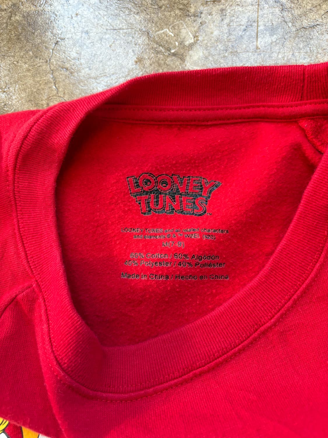 LOONEY TUNES 풀 프린팅 스웻 상품이미지3