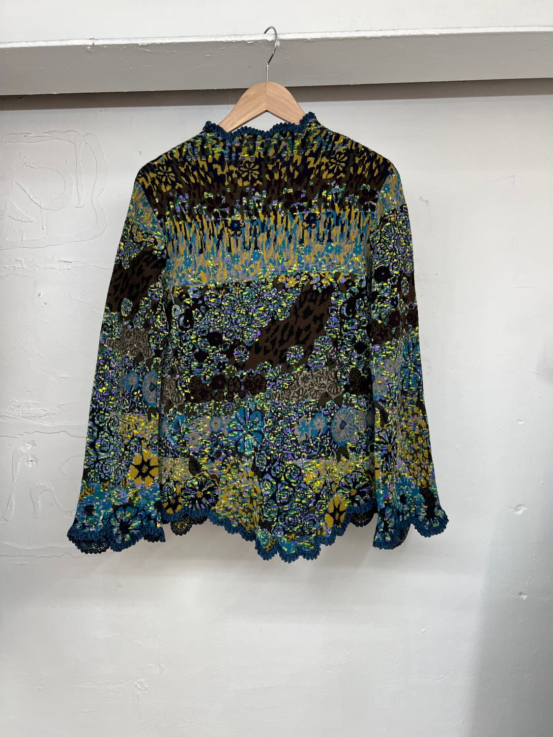 90s 겐죠 플로럴 가디건  상품이미지6