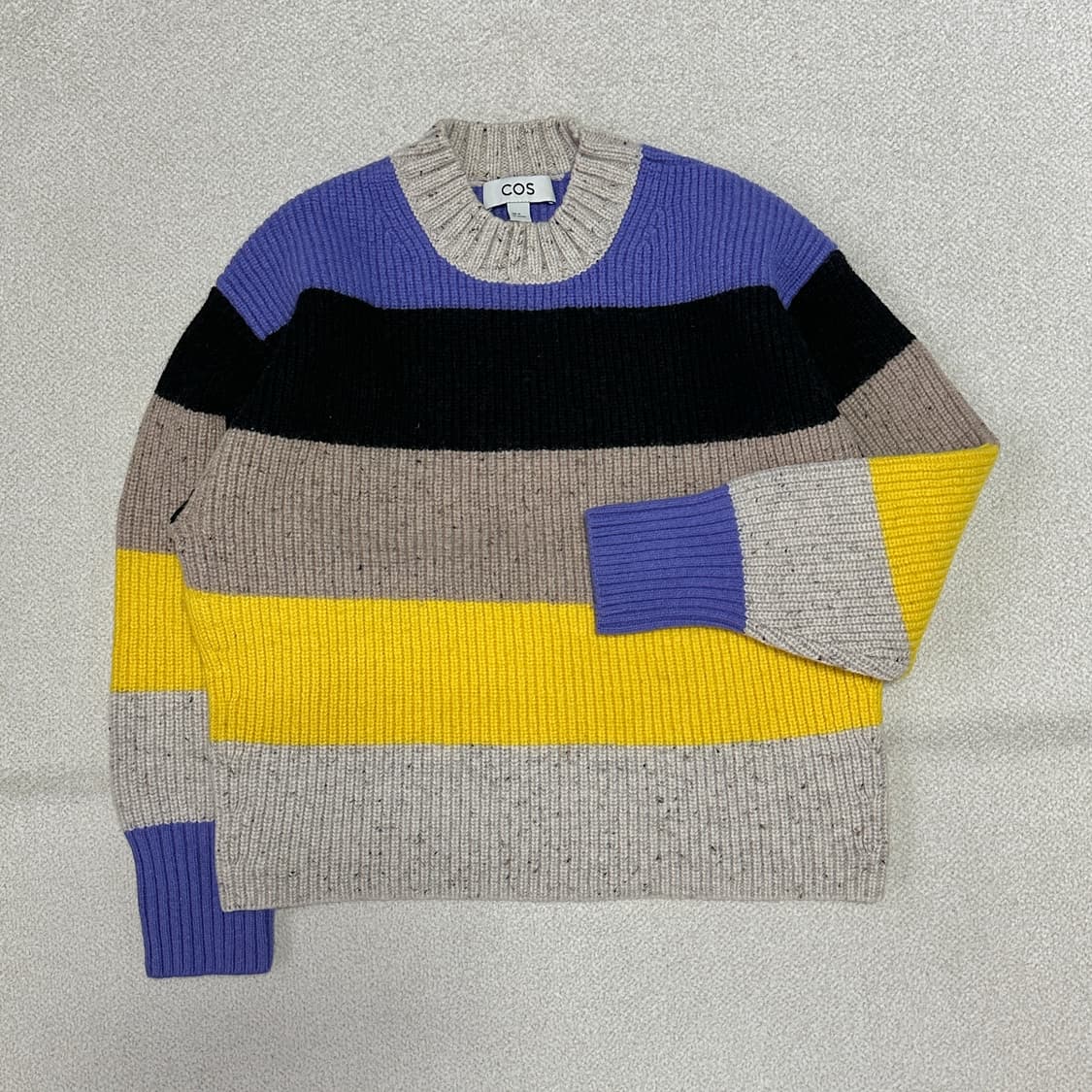 코스 청키 크롭 울 스웨터 상품이미지1