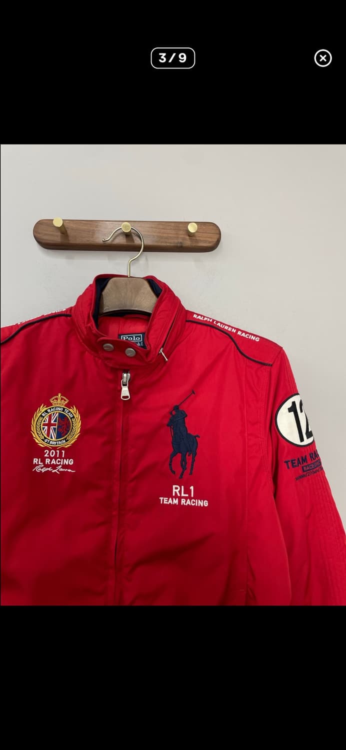 폴로랄프로렌 빅포니 레이싱 레드자켓 A3792 상품이미지3