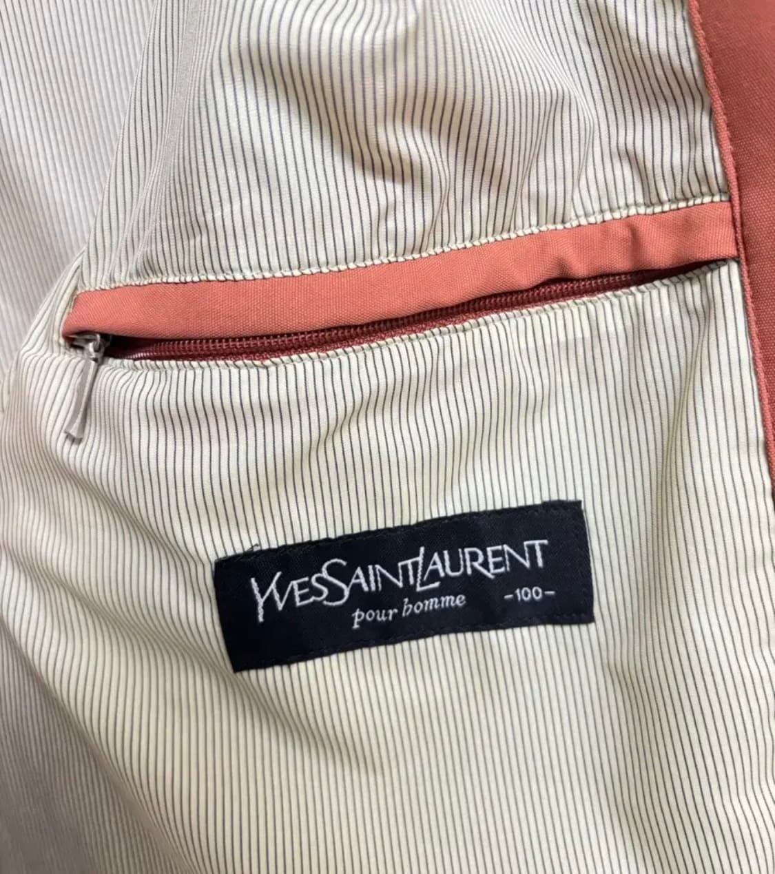 입생로랑 YSL 폴리쉘 블루종 자켓 100 상품이미지9