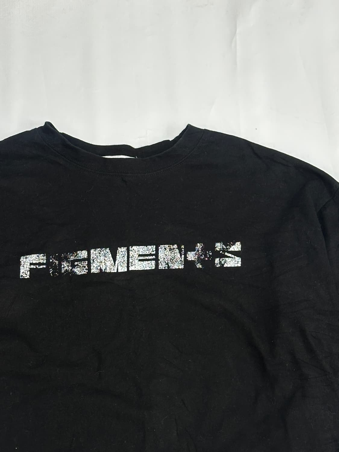 ⛓️Figments 자체 레이어드 펑크 긴팔 티셔츠⛓️반팔 긴팔 오버핏  상품이미지4