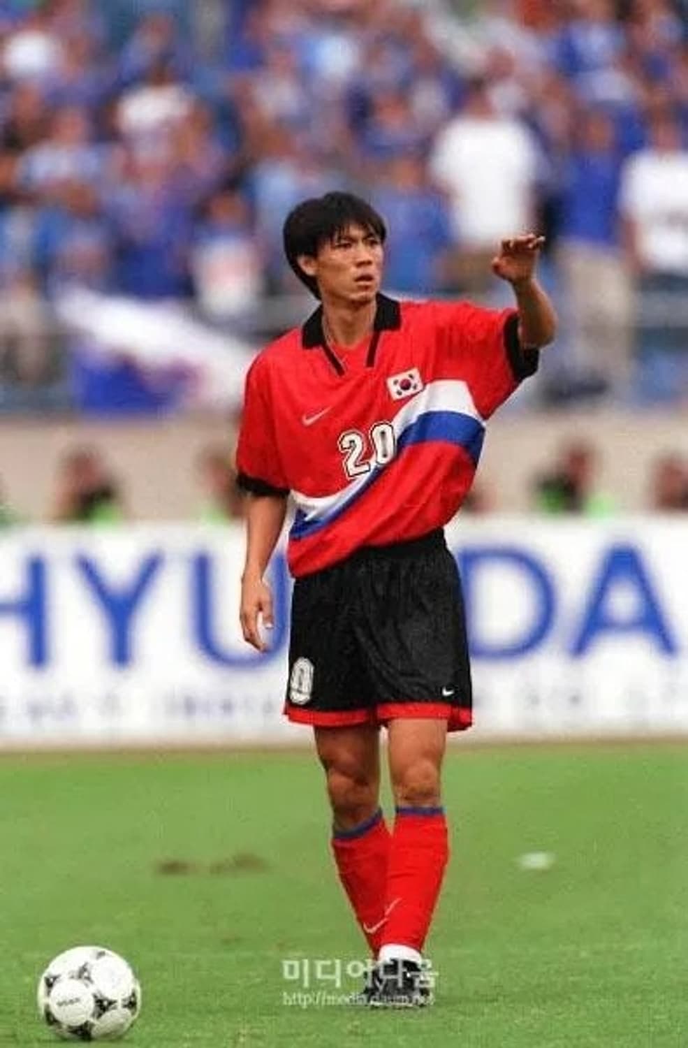 96/98 대한민국 국가대표 축구 복원 원정유니폼 상품이미지3