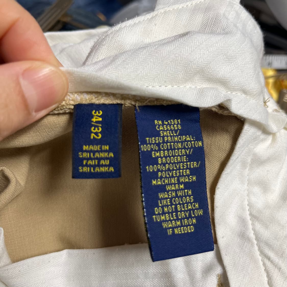 폴로 랄프로렌 Polo Ralph Lauren 도그 자수 치노 팬츠 상품이미지3