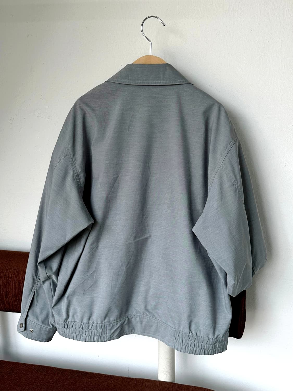 High count fabric volume blouson 상품이미지9