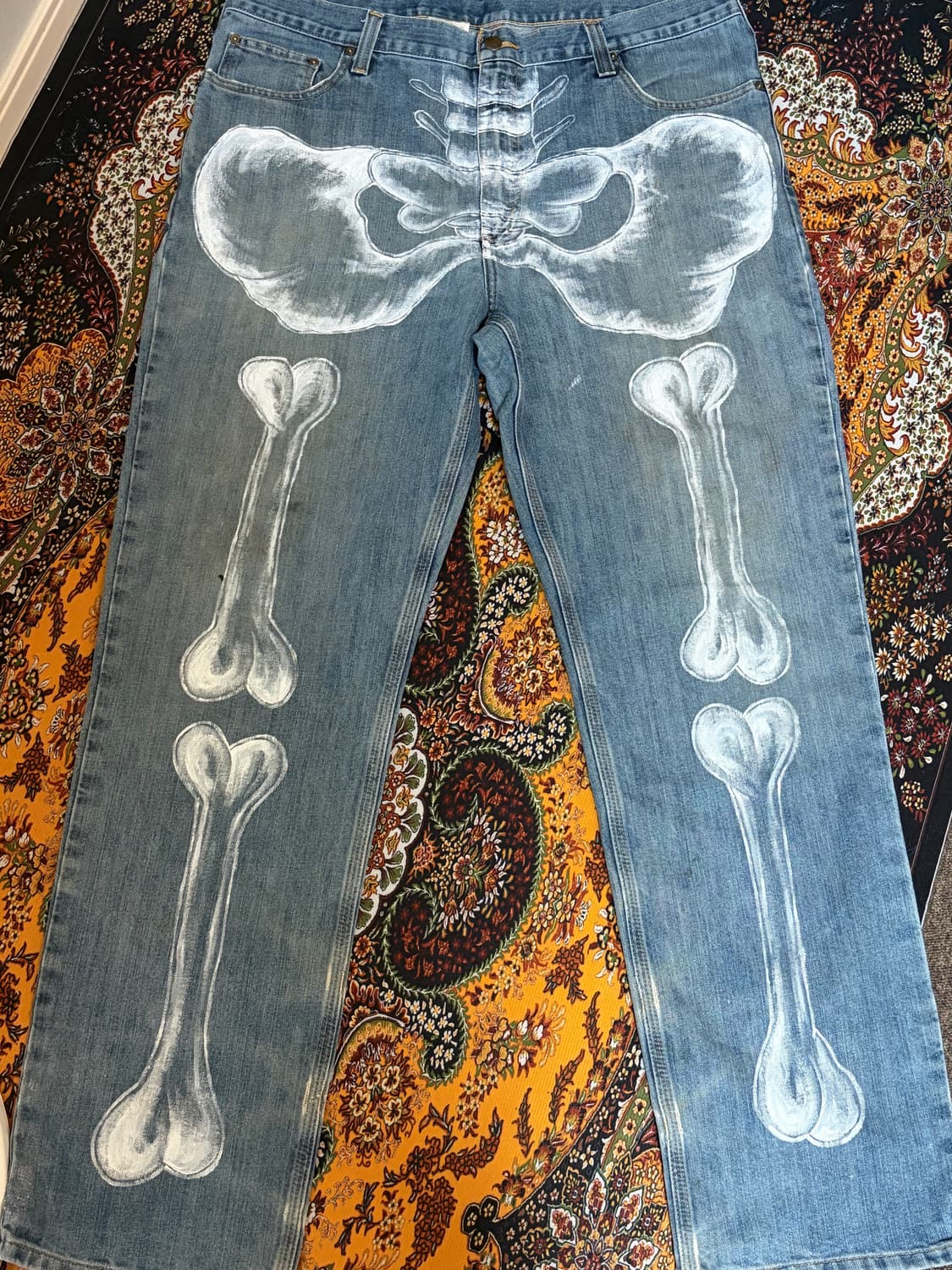 [38x34] 칼하트 본 BONE 커스텀 데님 상품이미지1