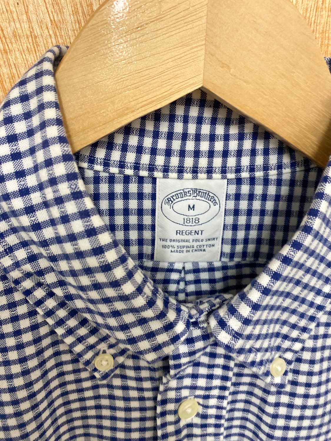 BROOKS BROTHERS check shirt 브룩스 브라더스 체크 상품이미지7