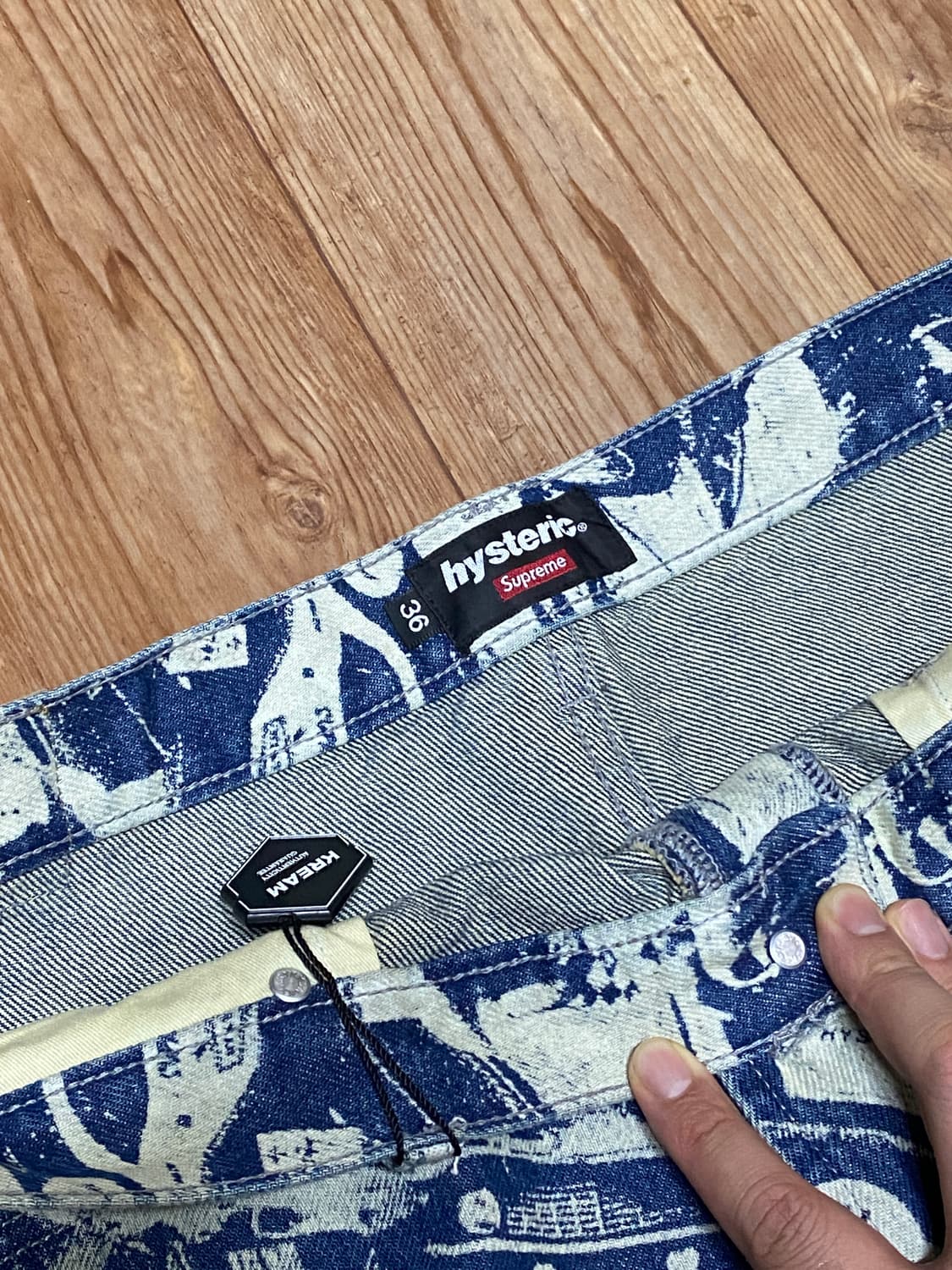 슈프림 히스테릭글래머 데님 36 상품이미지2