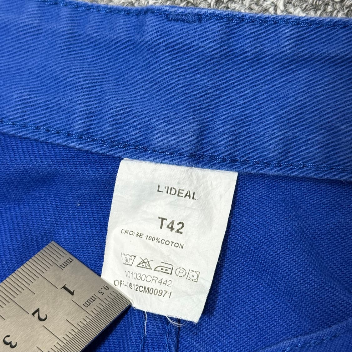 L'IDEAL 프렌치 워크 팬츠 (42 size) | 상태 좋음 상품이미지9