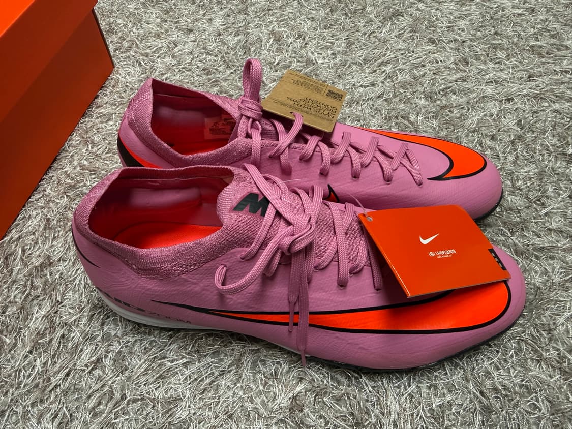 나이키 머큐리얼 베이퍼 16 프로 TF 풋살화 275 새상품 풀박 판매 상품이미지2