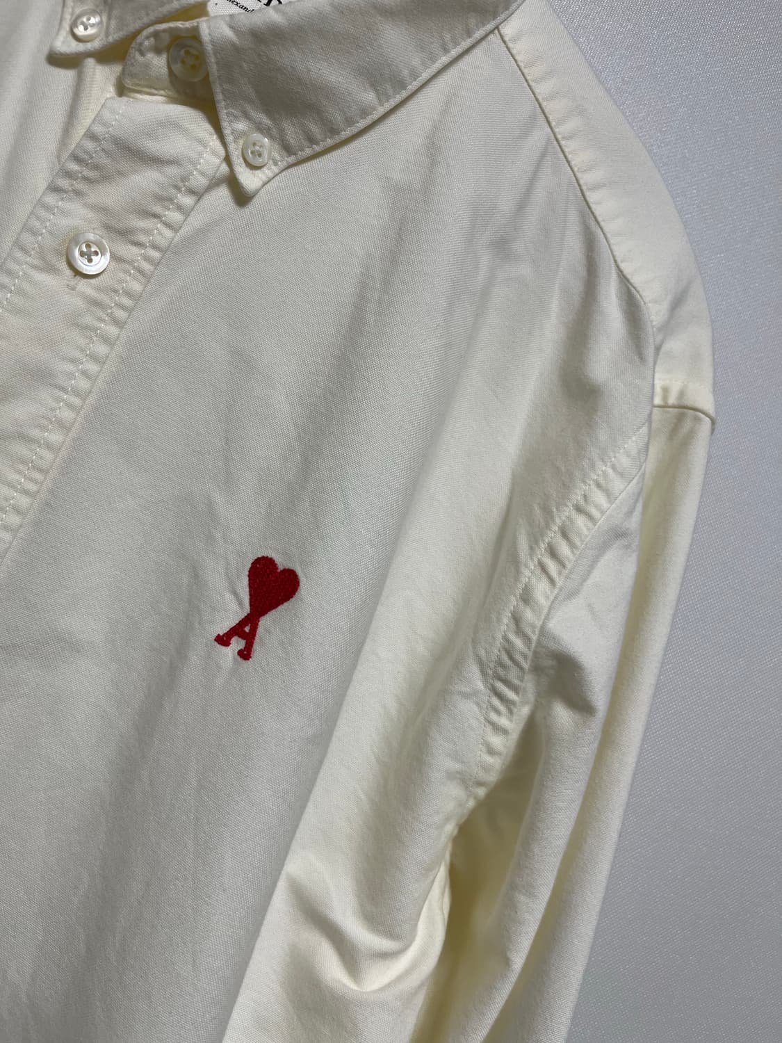 ami 아미 스몰 하트 셔츠 40 상품이미지4