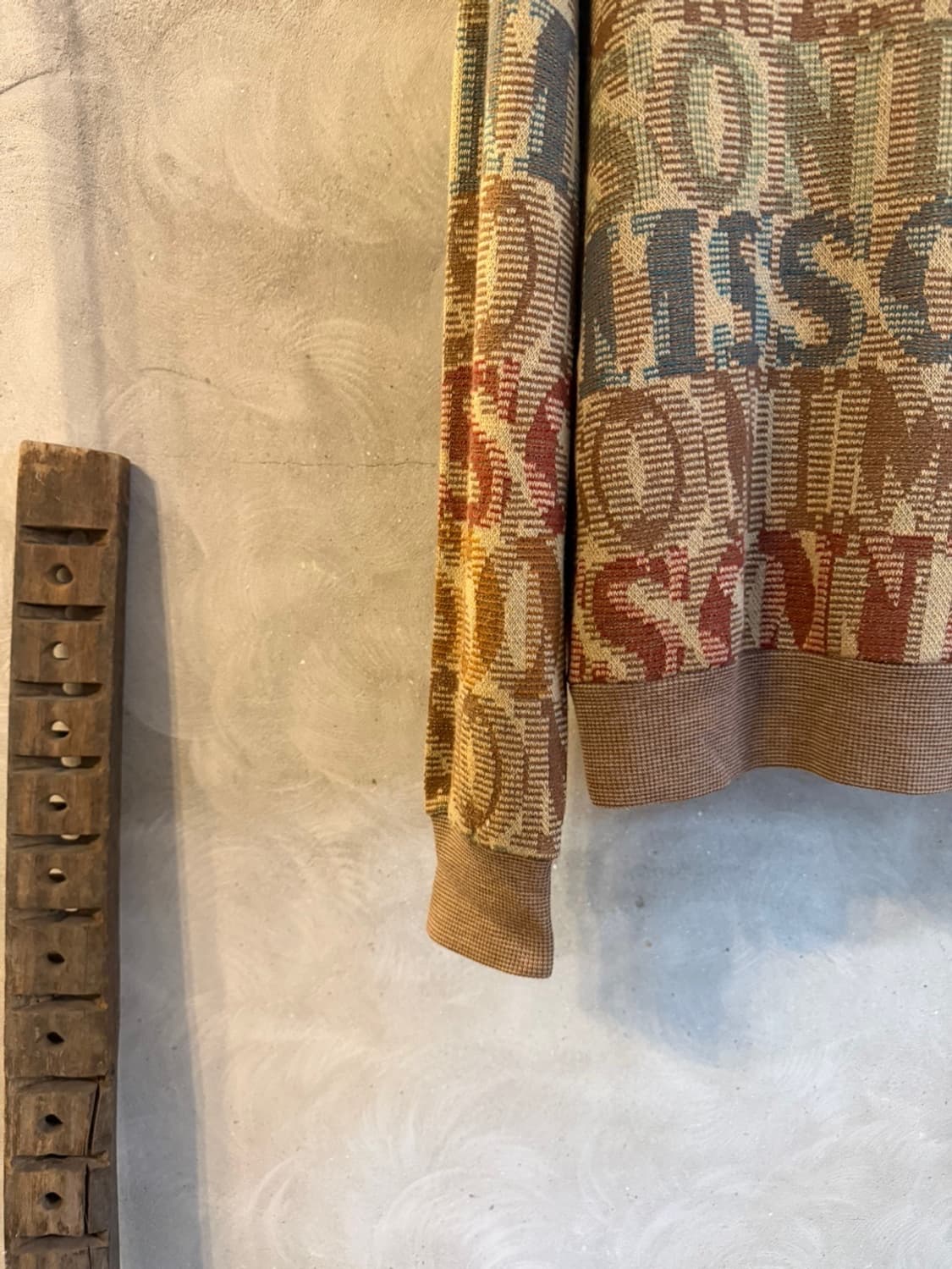 미쏘니 그래픽 니트 105 상품이미지6