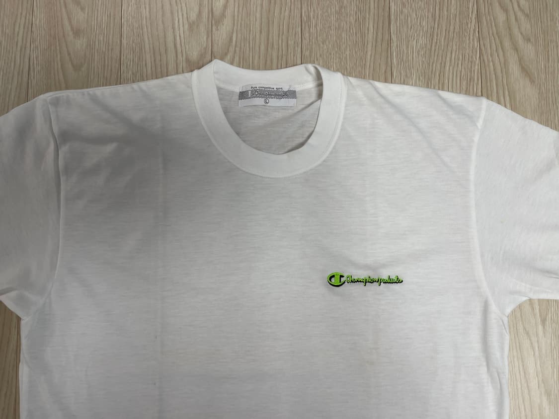 챔피온 90s 올드 JAPAN 숏 슬리브 티셔츠 6번 OLD 1990 상품이미지2