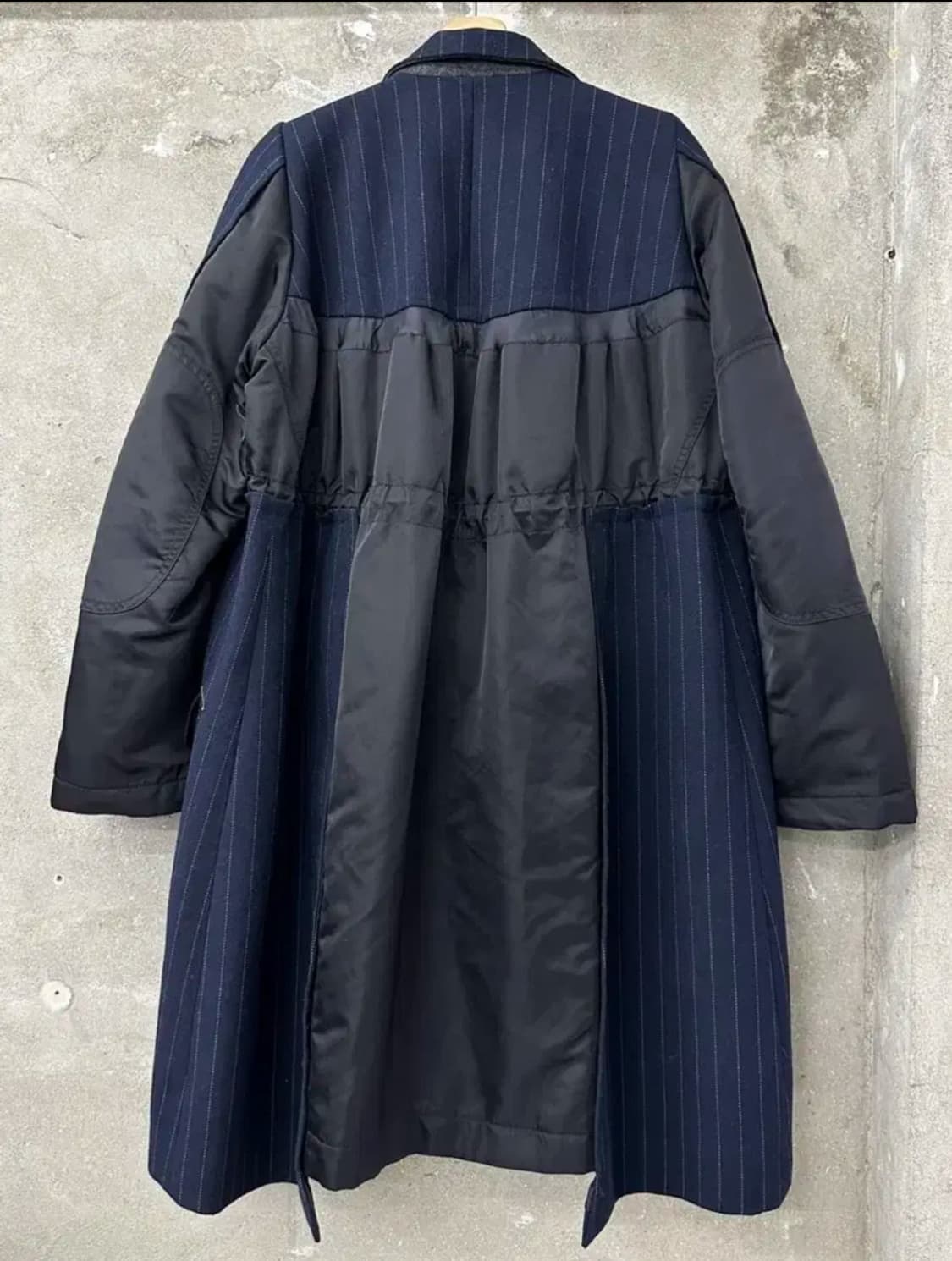 Sacai 사카이 18AW 콘트라스트 스트라이프 코트 상품이미지2