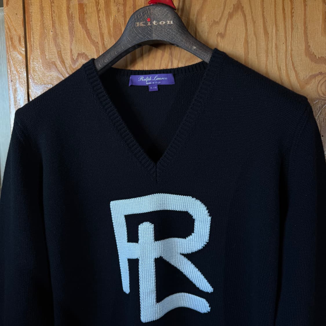 랄프로렌 퍼플라벨 RL 인타르시아 니트  상품이미지5