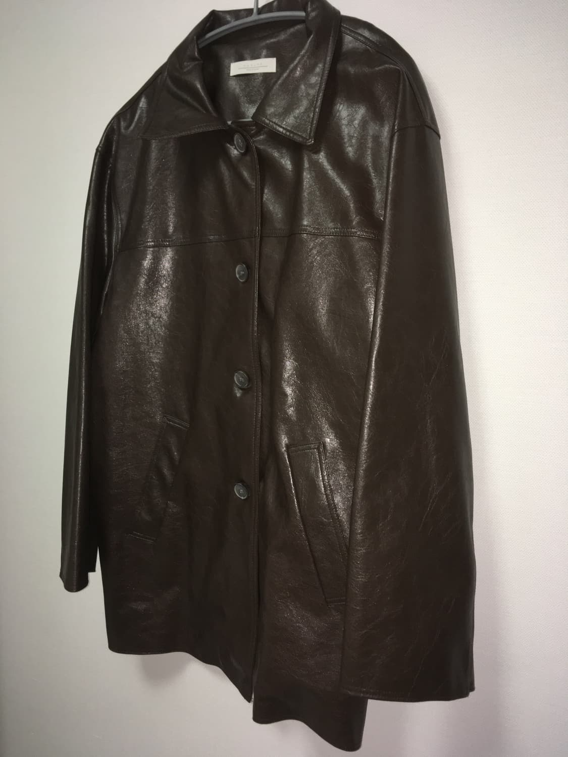 half lether jacket 상품이미지3