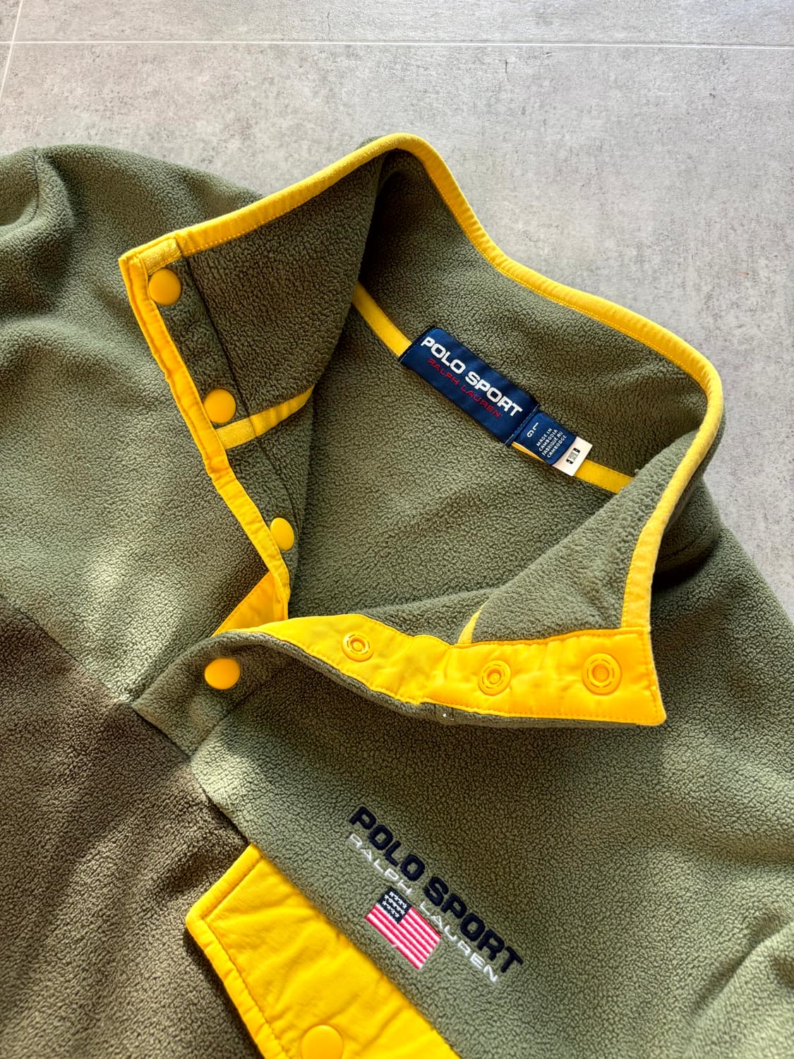 폴로 스포츠 T-Snap 풀오버 플리스 L(100~105) 상품이미지5