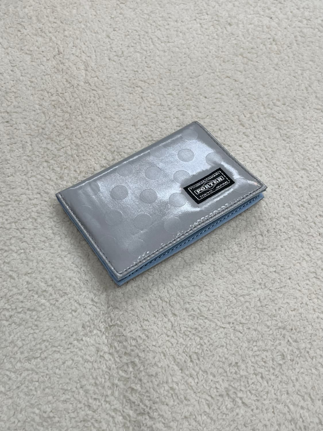 PORTER 포터 도트 카드지갑 라이트그레이 상품이미지1