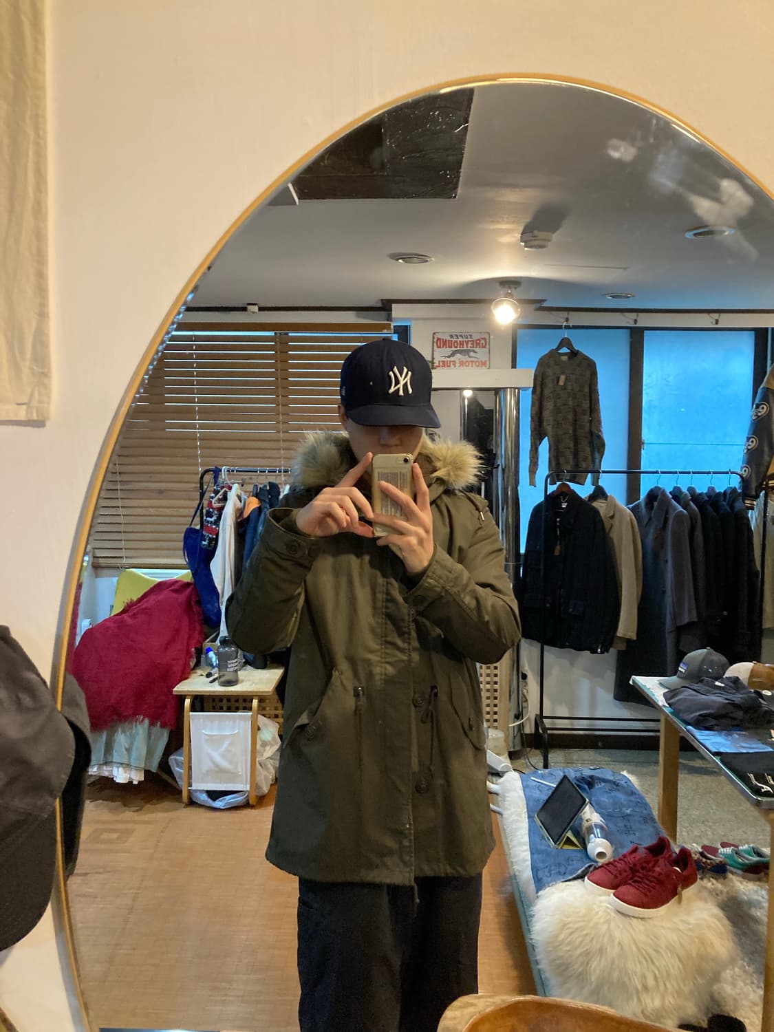 JPN vtg 피시테일파카 상품이미지10