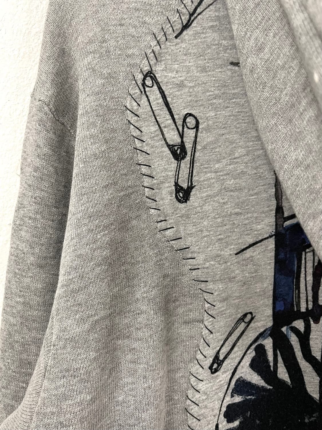 발망 2011SS 데카르넹 디스트레스드 패치 후드 집업 상품이미지10