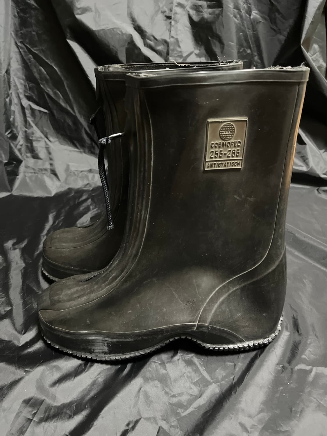 COSMOPED OG 독일군 레인부츠 오버부츠 버니 부츠 칸예웨스트 이지 상품이미지1