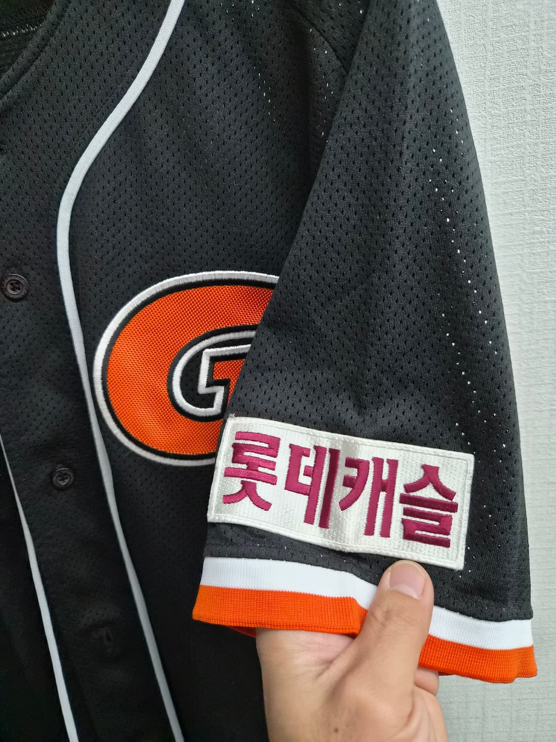 L) 롯데자이언츠 08시즌 어웨이 어센틱 유니폼 팝니다 상품이미지4