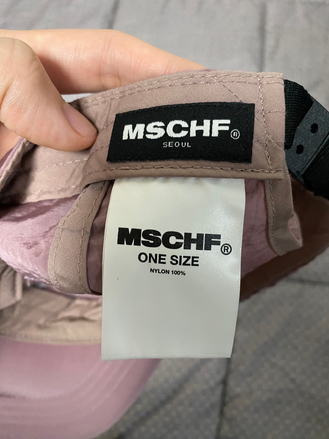 미스치프 나일론 볼캡 상품이미지2