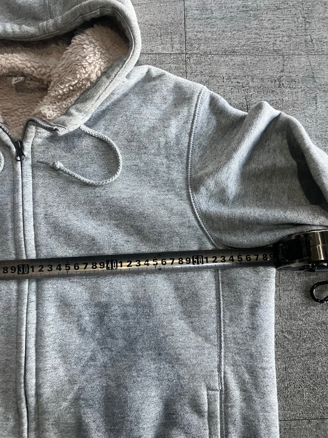 Uniqlo 유니클로 올드스쿨아메카지 보아털 후드집업 상품이미지2