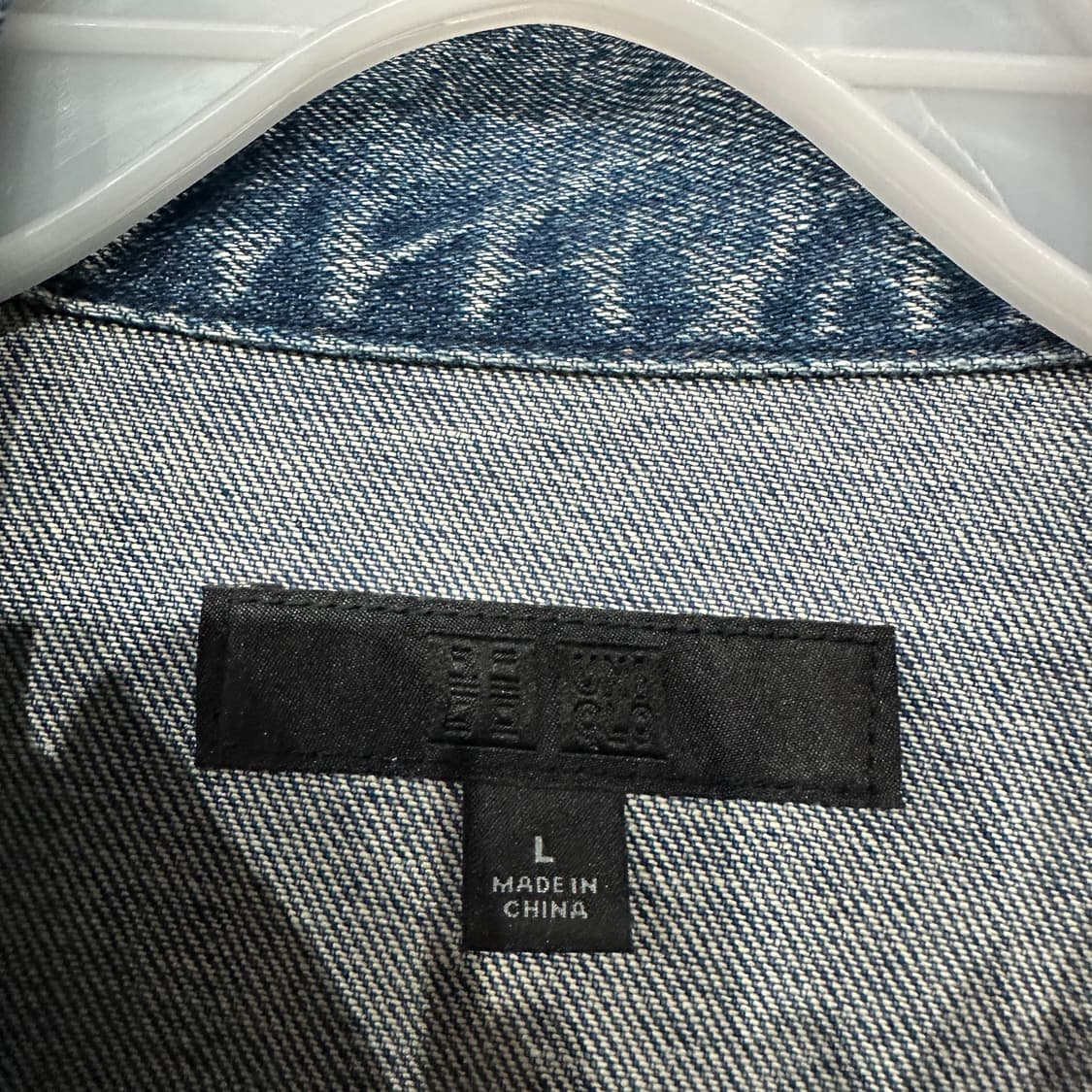 유니클로 데님 청자켓 XL 상품이미지3