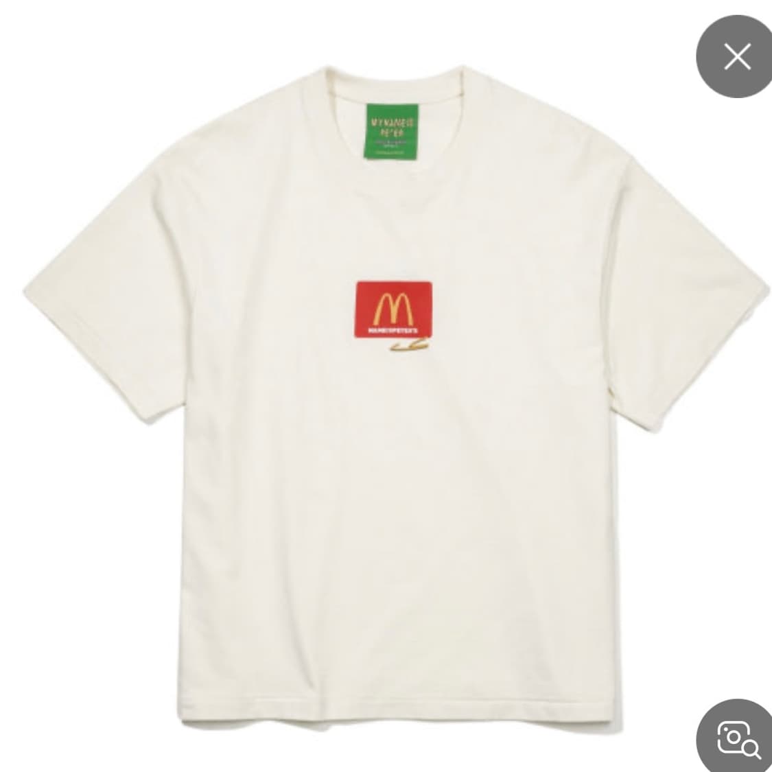 (W) 마이네임이즈피터 반팔 티셔츠 PACDONALD T-SHIRTS 상품이미지1
