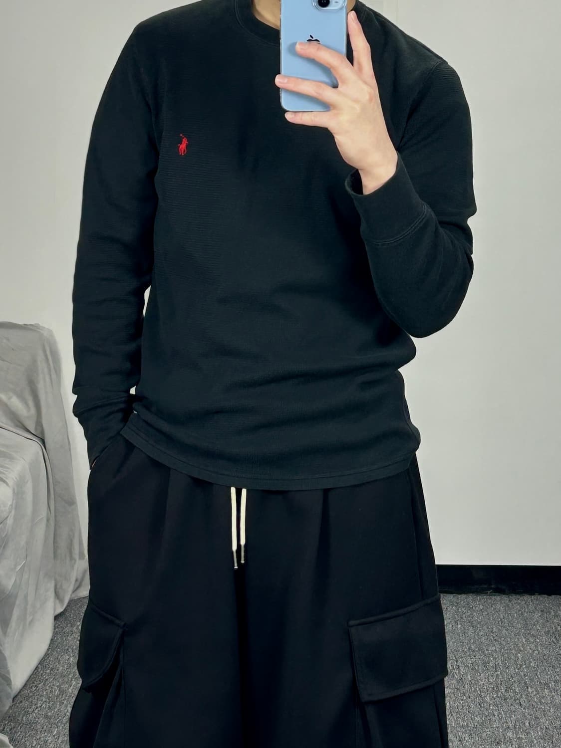 폴로 랄프로렌 레드포니 롱슬리브 와플티 M   상품이미지2