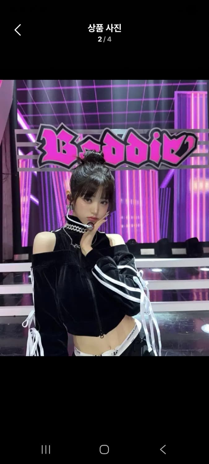 낫노잉 Not knowing 아이브 장원영 벨루아 리본  트랙탑 상품이미지3