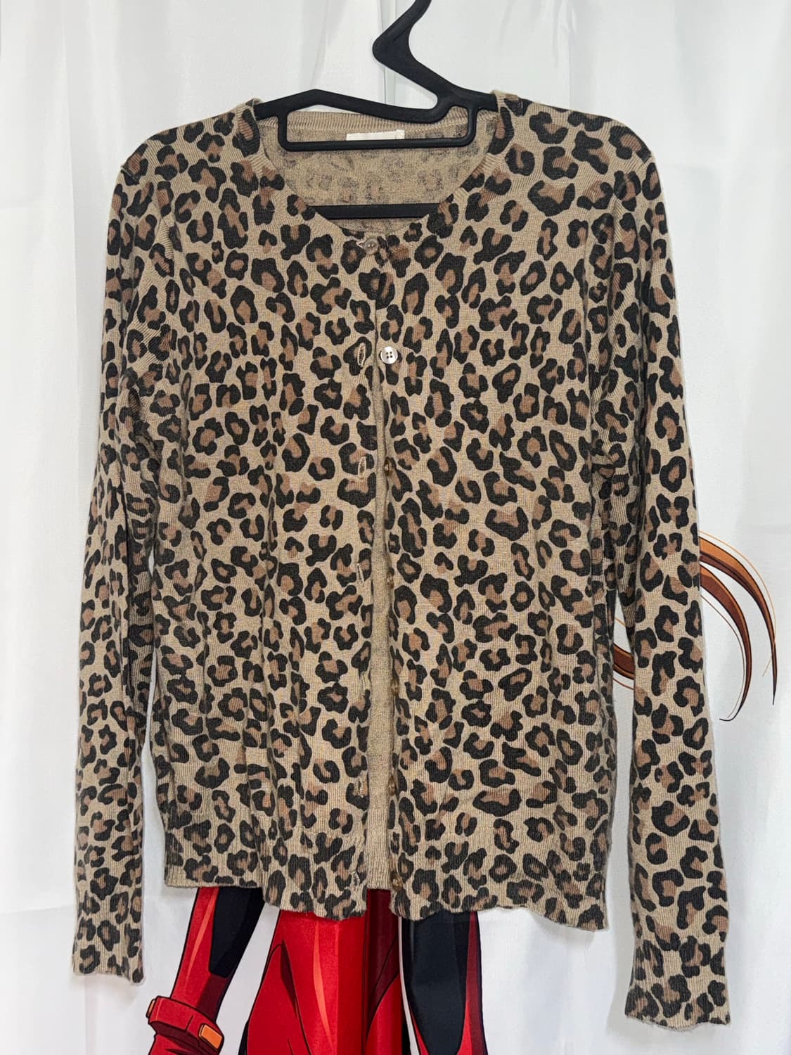 호피 갸루 가디건 상품이미지1