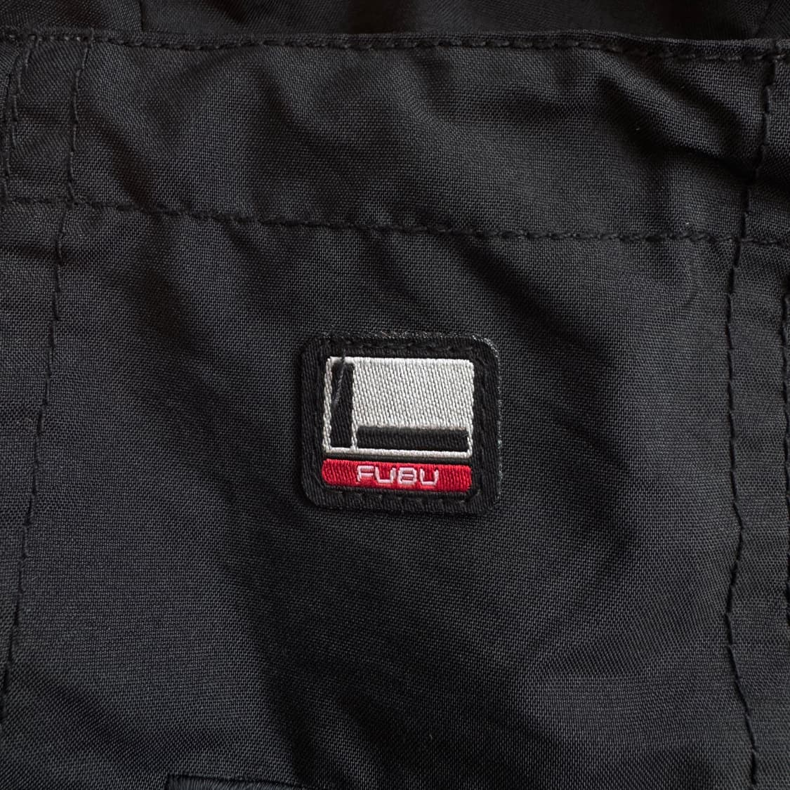 FUBU 후부 올드스쿨 후드 봄버 바람막이 자켓 블랙 상품이미지4